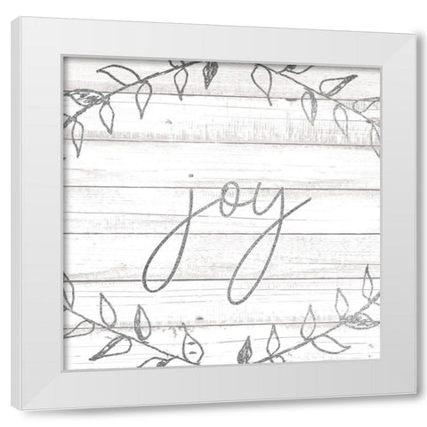 Christmas Romance 15 White Modern Wood Framed Art Print by Allen, Kimberly