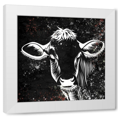 Bessie 2 White Modern Wood Framed Art Print by Allen, Kimberly