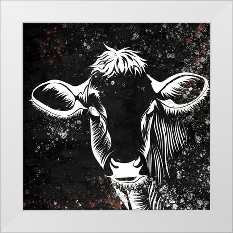 Bessie 2 White Modern Wood Framed Art Print by Allen, Kimberly