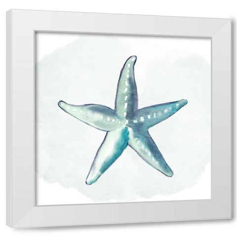 Sea Love 1 White Modern Wood Framed Art Print by Allen, Kimberly