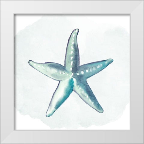 Sea Love 1 White Modern Wood Framed Art Print by Allen, Kimberly