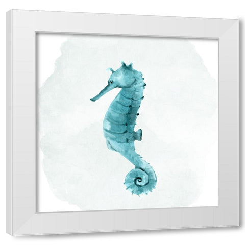 Sea Love 2 White Modern Wood Framed Art Print by Allen, Kimberly
