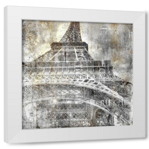 In the City 2 White Modern Wood Framed Art Print by Allen, Kimberly