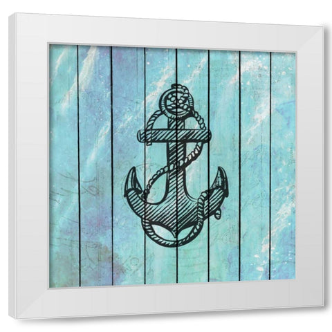 Sea Time 2 White Modern Wood Framed Art Print by Allen, Kimberly