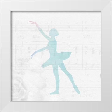 She Believed 3 White Modern Wood Framed Art Print by Allen, Kimberly