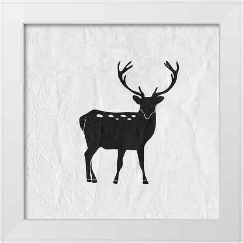 Animal Print 1 White Modern Wood Framed Art Print by Allen, Kimberly