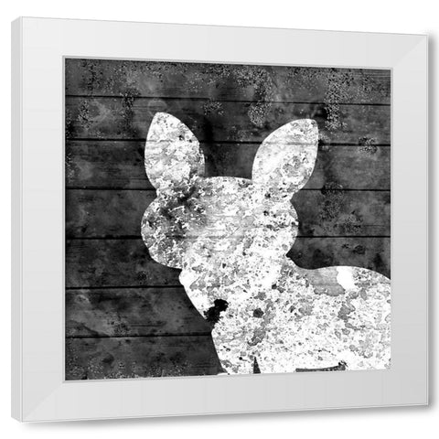 White Out 3 White Modern Wood Framed Art Print by Kimberly, Allen