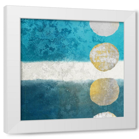 Sea Bliss White Modern Wood Framed Art Print by Allen, Kimberly