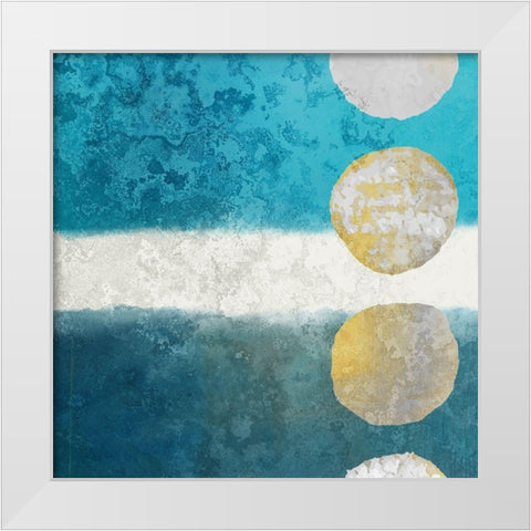 Sea Bliss White Modern Wood Framed Art Print by Allen, Kimberly