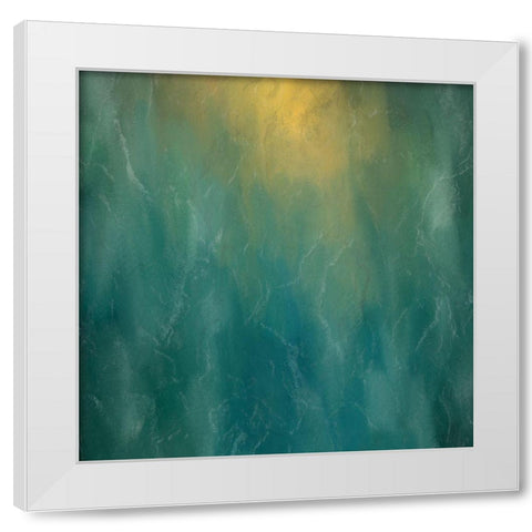 Rivers White Modern Wood Framed Art Print by Allen, Kimberly