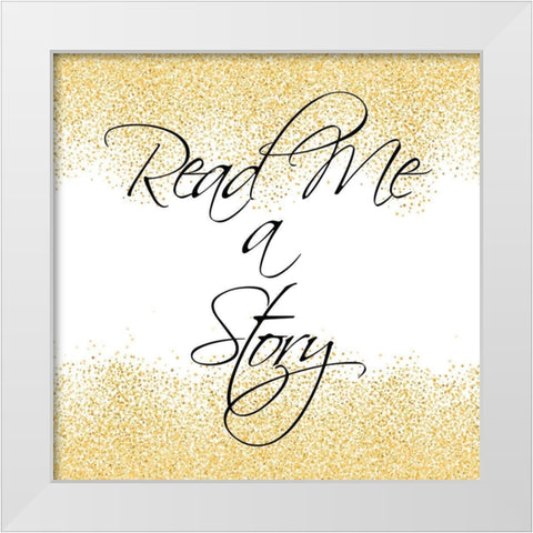 Goodnight 1 White Modern Wood Framed Art Print by Kimberly, Allen