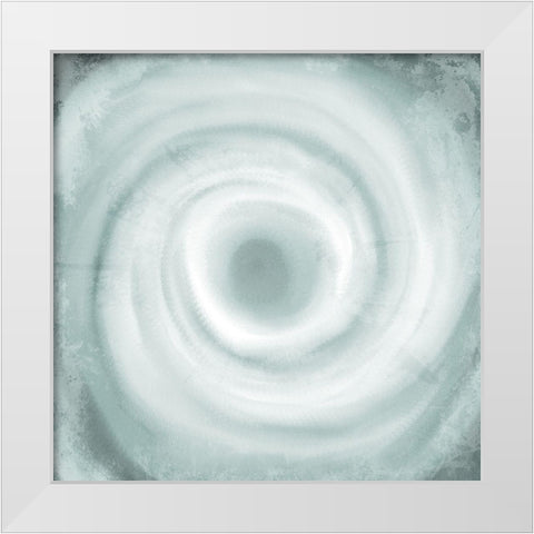 In the Eye White Modern Wood Framed Art Print by Allen, Kimberly