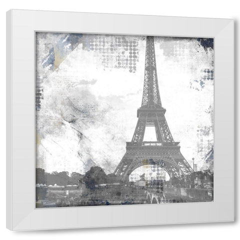 Places to Go 1 White Modern Wood Framed Art Print by Kimberly, Allen