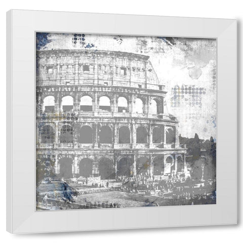 Places to Go 3 White Modern Wood Framed Art Print by Kimberly, Allen