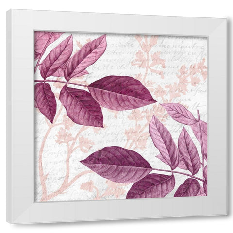 Jeweled Branches 2 White Modern Wood Framed Art Print by Kimberly, Allen