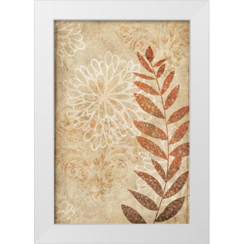 Red 8 Piece White Modern Wood Framed Art Print by Emery, Kristin