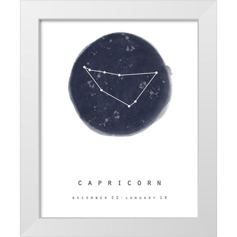 Cap White Modern Wood Framed Art Print by Straatsma, Leah