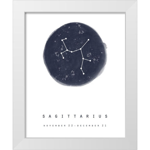 Sag White Modern Wood Framed Art Print by Straatsma, Leah