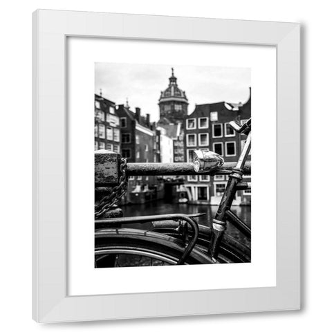 Amsterdam 4 White Modern Wood Framed Art Print by Straatsma, Leah