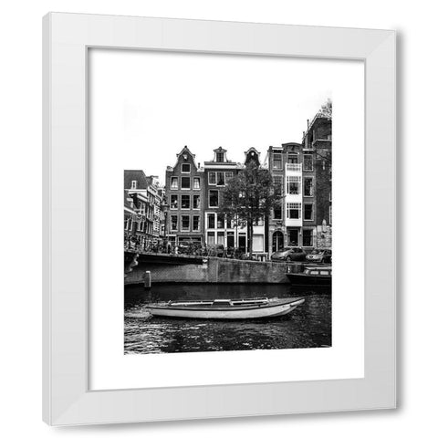 Amsterdam 5 White Modern Wood Framed Art Print by Straatsma, Leah