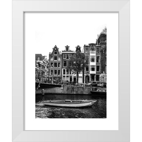 Amsterdam 5 White Modern Wood Framed Art Print by Straatsma, Leah
