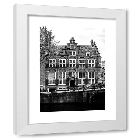 Amsterdam 6 White Modern Wood Framed Art Print by Straatsma, Leah