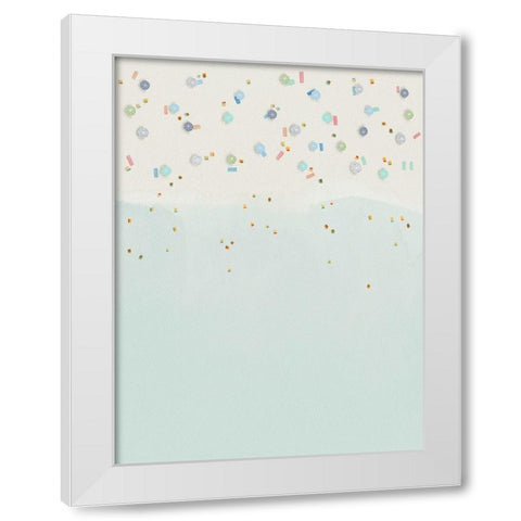 View From Above White Modern Wood Framed Art Print by Straatsma, Leah