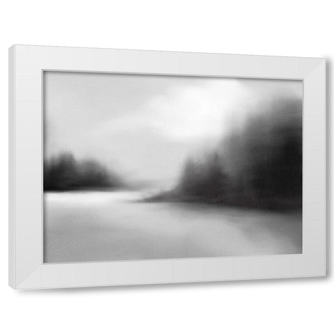 The Inlet White Modern Wood Framed Art Print by Straatsma, Leah