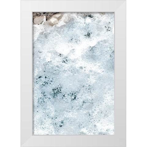 Rocky Shore 2 White Modern Wood Framed Art Print by Straatsma, Leah