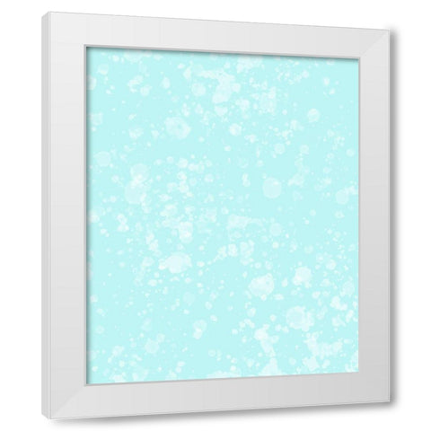 Whimsical Bubbles White Modern Wood Framed Art Print by Hogan, Melody