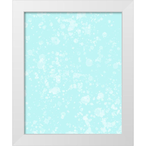 Whimsical Bubbles White Modern Wood Framed Art Print by Hogan, Melody