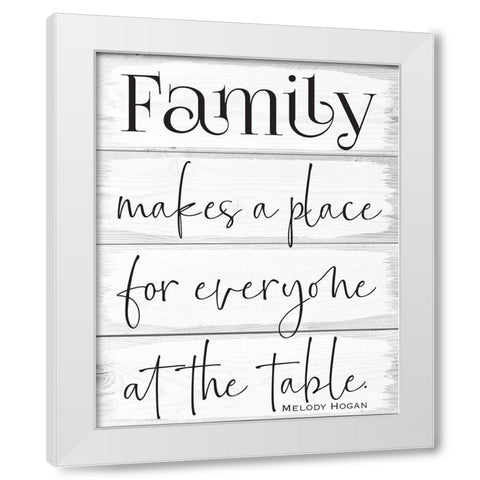 Life Wood Panels 1 White Modern Wood Framed Art Print by Hogan, Melody
