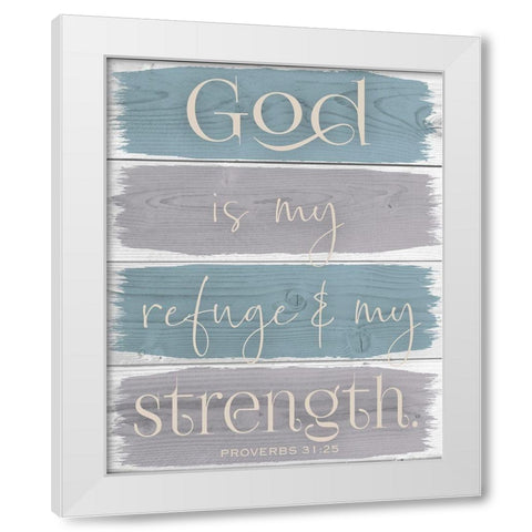 Spring Refuge 1 White Modern Wood Framed Art Print by Hogan, Melody