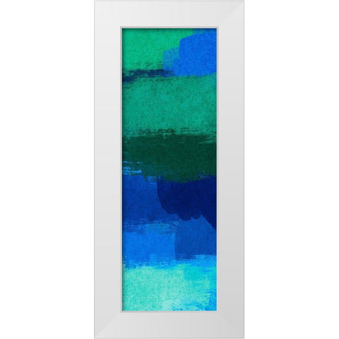 Spirited Smears 2 White Modern Wood Framed Art Print by Prime, Marcus