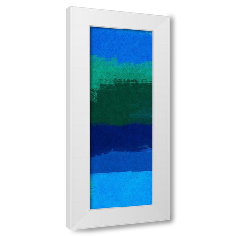 Spirited Smears 3 White Modern Wood Framed Art Print by Prime, Marcus