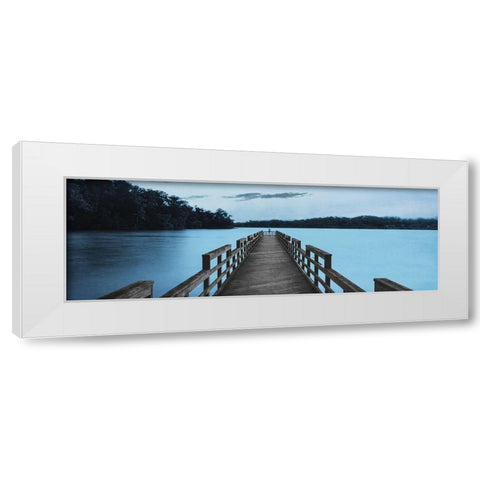 Lake Dreams White Modern Wood Framed Art Print by Prime, Marcus
