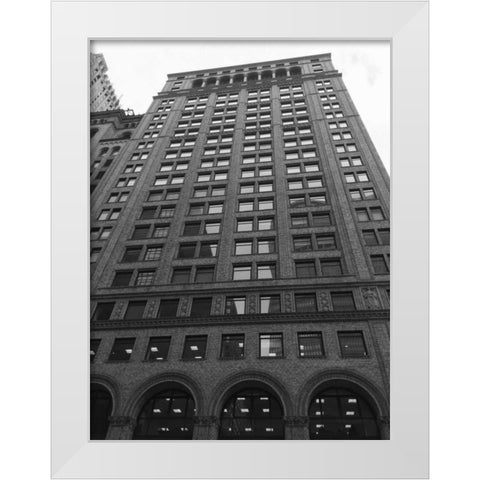 New York New York White Modern Wood Framed Art Print by Prime, Marcus