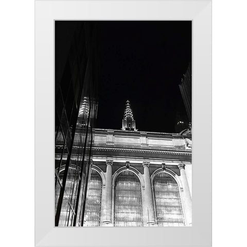 Empire White Modern Wood Framed Art Print by Prime, Marcus