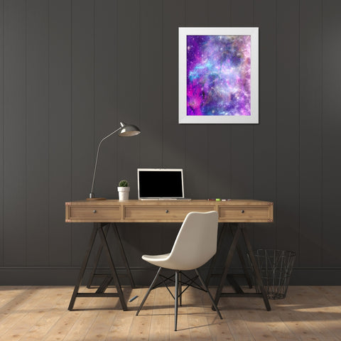 Into The Depths 1 White Modern Wood Framed Art Print by Prime, Marcus