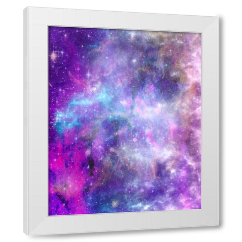 Into The Depths 1 White Modern Wood Framed Art Print by Prime, Marcus