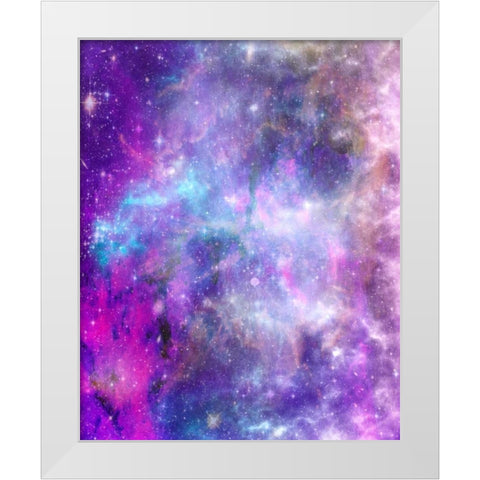 Into The Depths 1 White Modern Wood Framed Art Print by Prime, Marcus