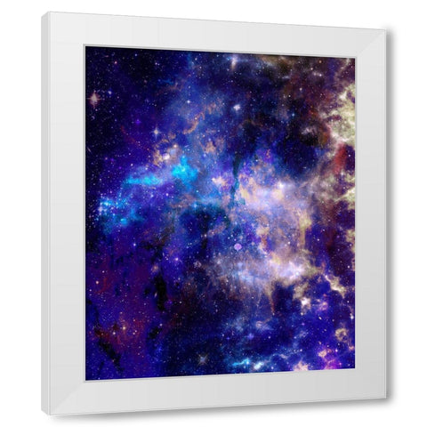 Into The Depths 2 White Modern Wood Framed Art Print by Prime, Marcus