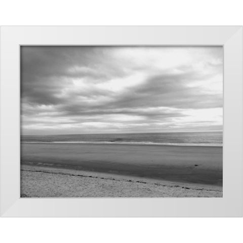 Morning Mist BW 2 White Modern Wood Framed Art Print by Prime, Marcus
