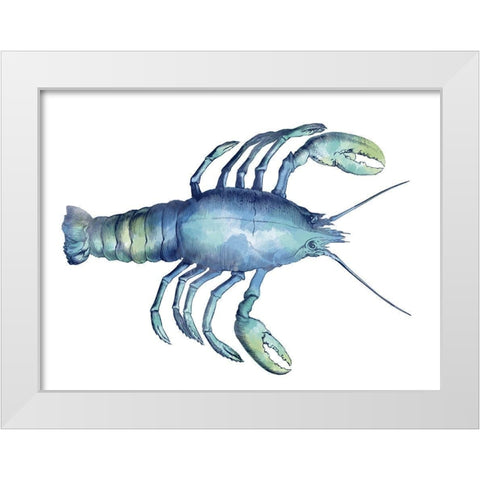 Sea Friends 3 White Modern Wood Framed Art Print by Prime, Marcus