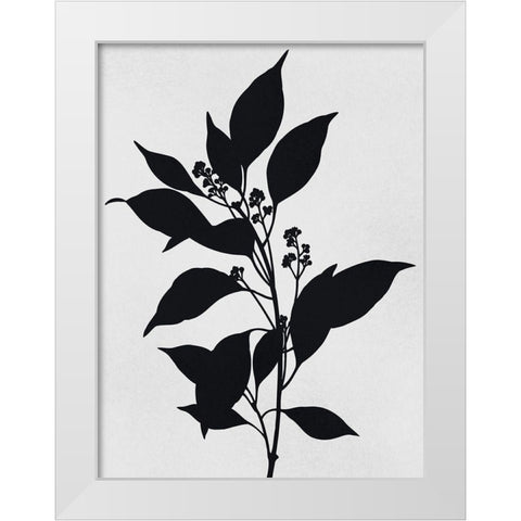 Silhouetted Inverted Growth White Modern Wood Framed Art Print by Prime, Marcus