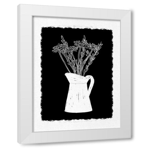 Emotional Metamorphosis 1 White Modern Wood Framed Art Print by Prime, Marcus