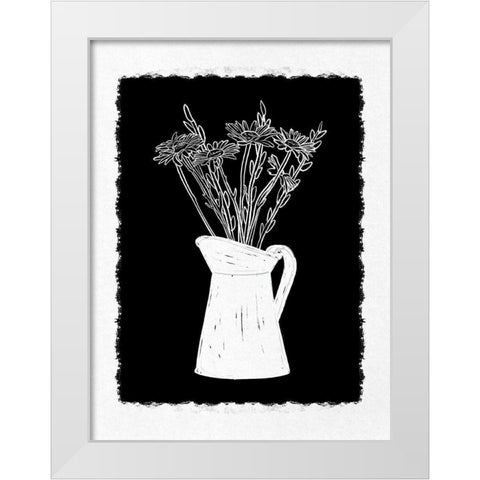 Emotional Metamorphosis 1 White Modern Wood Framed Art Print by Prime, Marcus