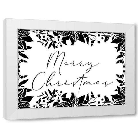 Classic Christmas White Modern Wood Framed Art Print by Prime, Marcus