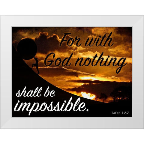 Possibilities White Modern Wood Framed Art Print by Prime, Marcus