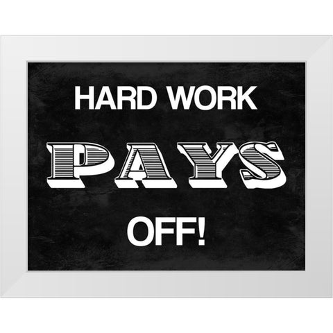 Pays Off White Modern Wood Framed Art Print by Prime, Marcus